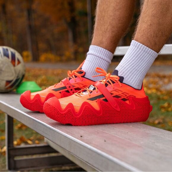 Tidal 3D Elite a cleat guard Size 9.5 INCHES in ember Red New with tags - Picture 6 of 16